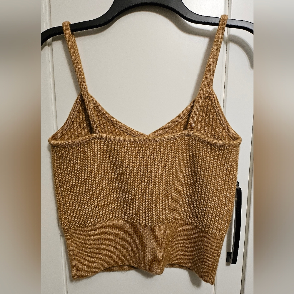 Express Crop Sweater Tank Top - Picture 2 of 3